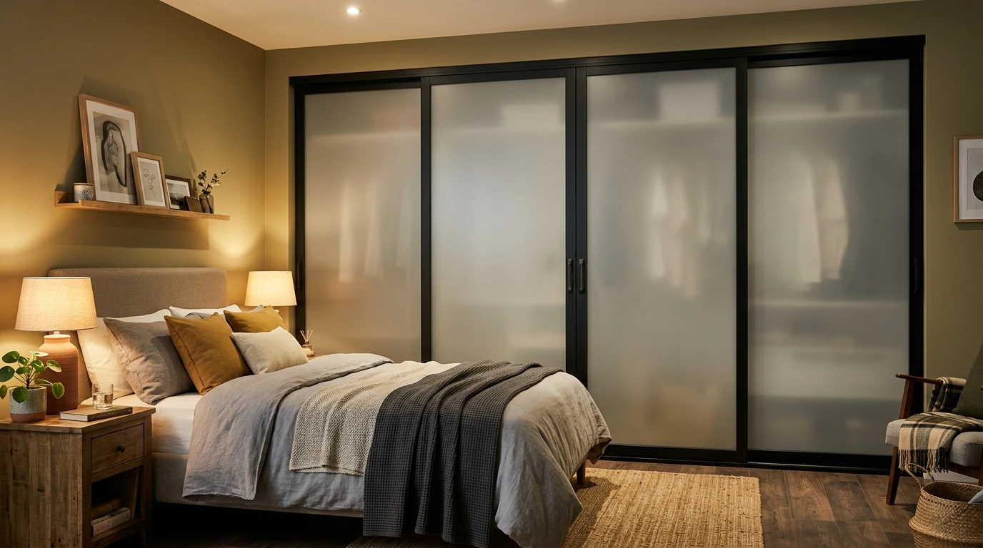 Шкаф-купе-стенд для шоурума мебельного салона — фото 12